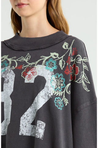 Free People Palm Springs Turtle Sweatshirt
