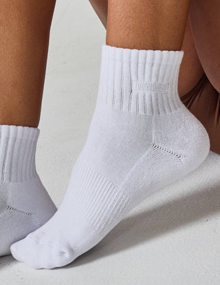 Lucky Honey Everyday Cropped Crew Sock