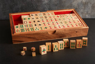 Handmade Mahjong Game Set