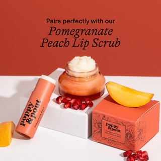 Poppy & Pout Pomegranate Lip Balm