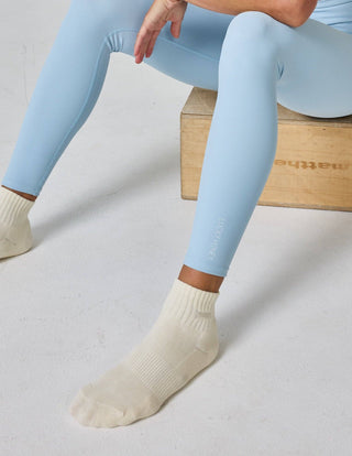 Lucky Honey Everyday Cropped Crew Sock