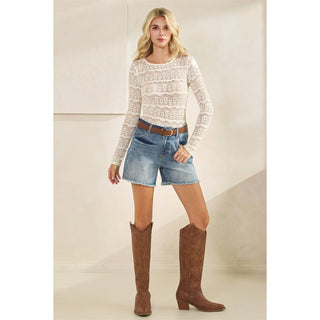 Baroque Lace Top