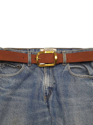 Genuine Suede Leather Belt