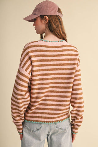 Butterscotch Stripe Sweater