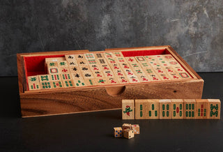 Handmade Mahjong Game Set