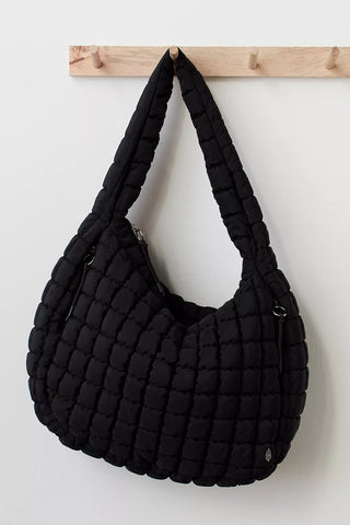 Free People Movement Quilted Carryall in Black