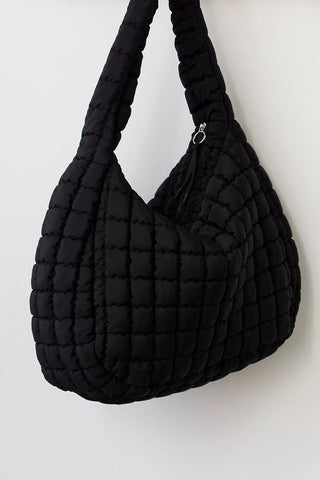 Free People Movement Quilted Carryall in Black