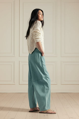 Free People Something Good Pant in Blue