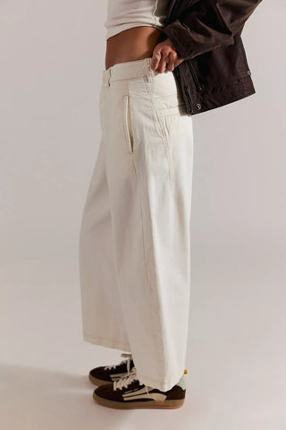 Free People Lay Down Chino in Ivory