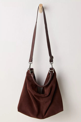 Free People Suzie Suede Slouch Tote