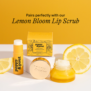 Poppy & Pout Lip Balm, Lemon Bloom