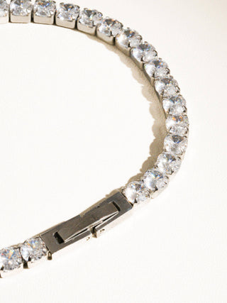18k René Non-Tarnish Rhinestone Dressy Bracelet