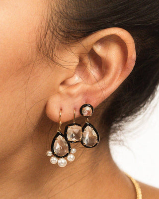 Freddie Enamel Earrings