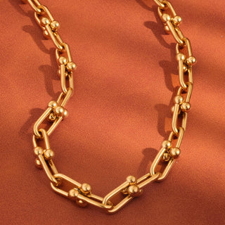 Denise 18K Gold Non-Tarnish Bold Chain Necklace