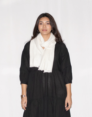 Herringbone Cashmere Scarf