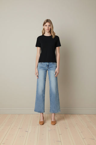 Vervet Low Rise Wide Leg Jeans