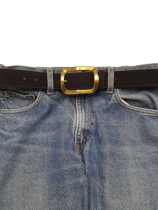 Genuine Suede Leather Belt