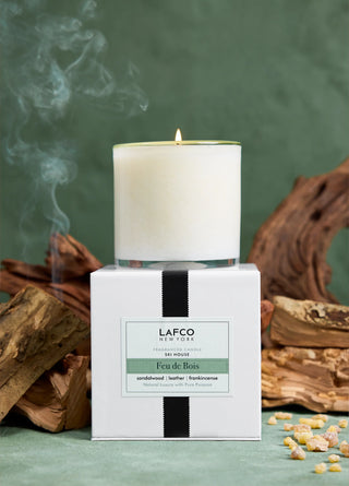LAFCO Feu de Bois Classic Candle | 6.5 oz, 50 Hours