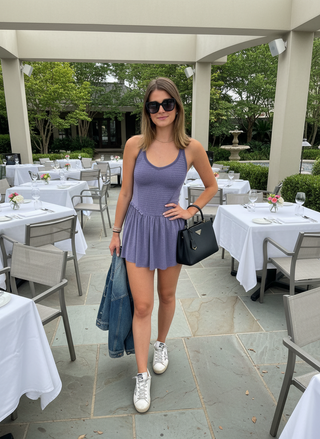 Free People Movement Smockin Hot Dress in Graphite