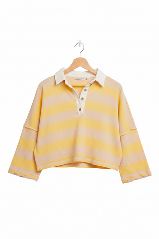 Free People Auggie Tee in Yellow