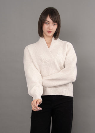 Quinlan Shawl Neck Sweater