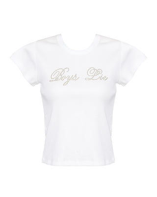 Boys Lie Boys Will Be Boys Who Lie Baby Tee