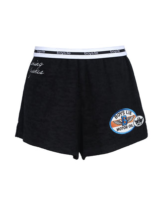 Boys Lie Running on Fumes Fold Over Shorts